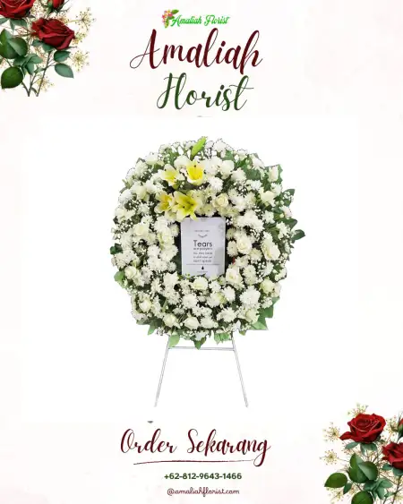 Krans Bunga Duka Sedadi